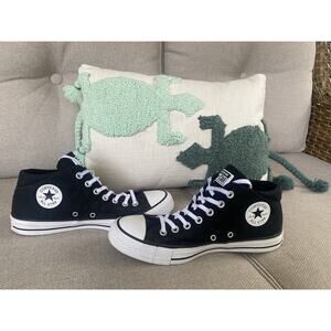 Converse All Star Chuck Taylor Madison Mid Top Sneakers Shoes Women’s 10M Black